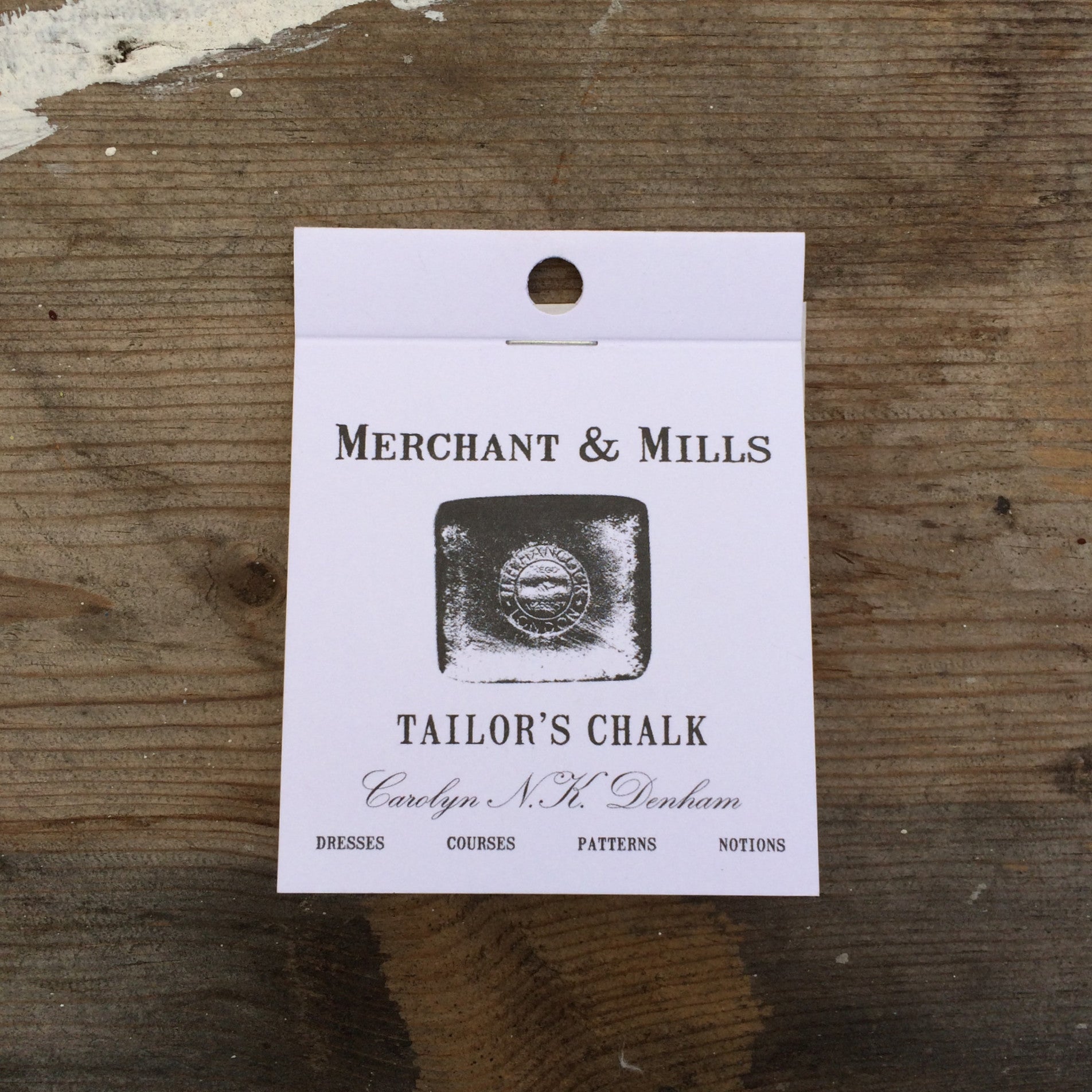 Merchant Mills Tailors Chalk - Premium Sewing Chalk for Fabric Marking | Perfect for Dressmaking, Quilting & DIY Tailoring Projects