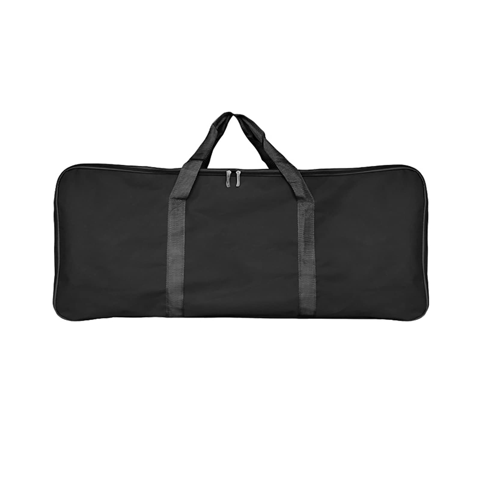 Portable Waterproof BBQ Storage Bag for Camping & Picnic - Black, Large