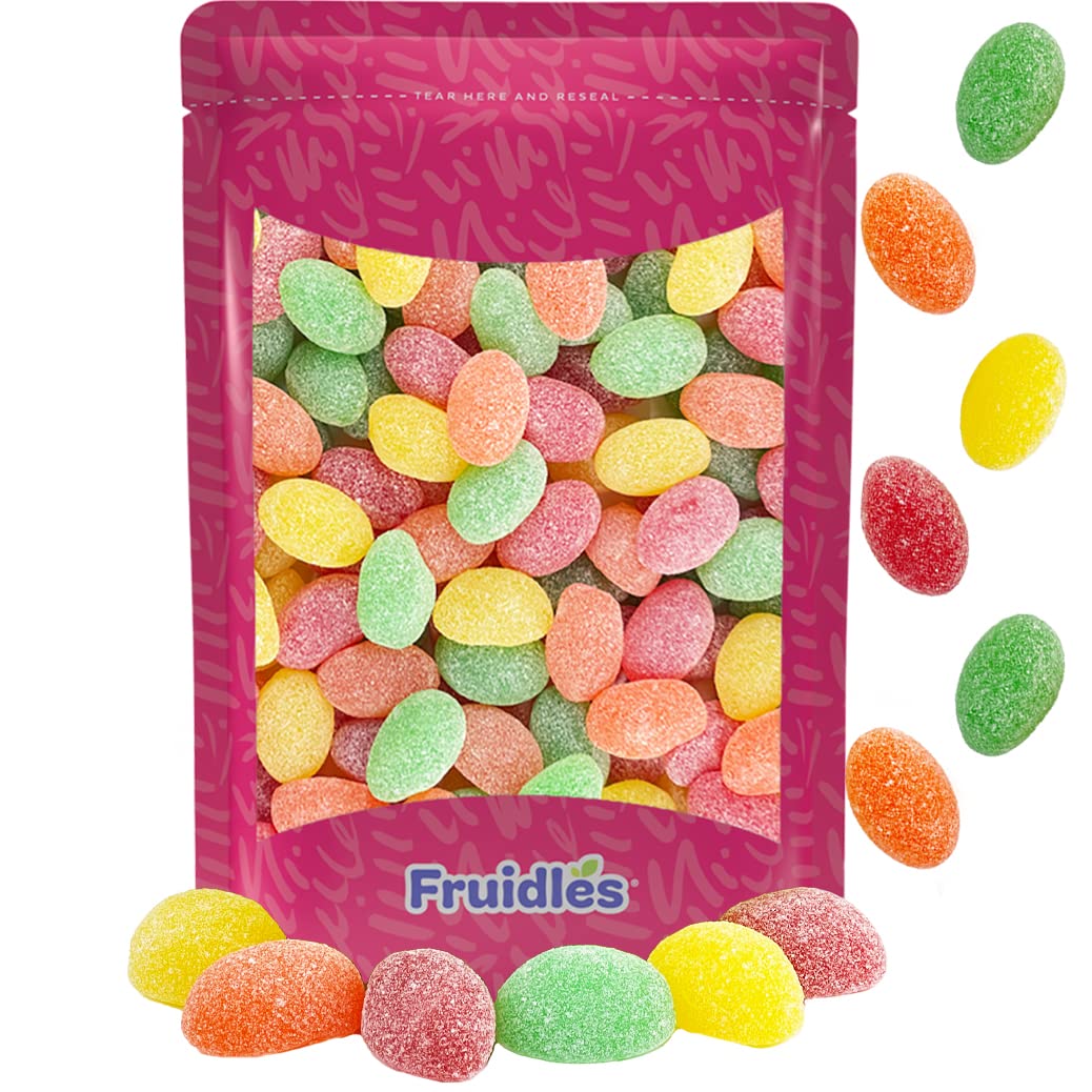 Fruidles Easter Jelly Eggs - 1lb Sanded Candy Treats for Holiday Snacking, Party Favors & Easter Basket Fillers | Fun Festive Candy for Kids, Easter Celebrations & Spring Parties