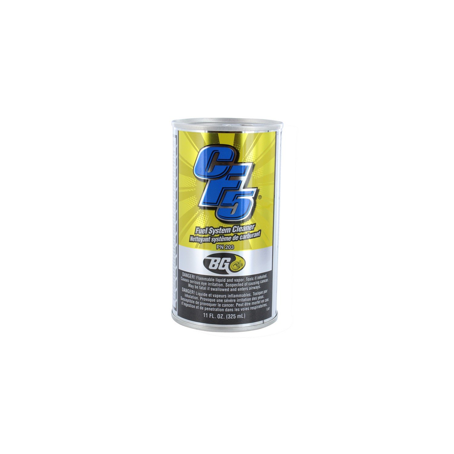 BG CF5 Fuel System Treatment - Premium Gasoline Additive for Engine Cleaning & Performance Boost - Ideal for Cars, Trucks & SUVs to Improve MPG & Reduce Emissions