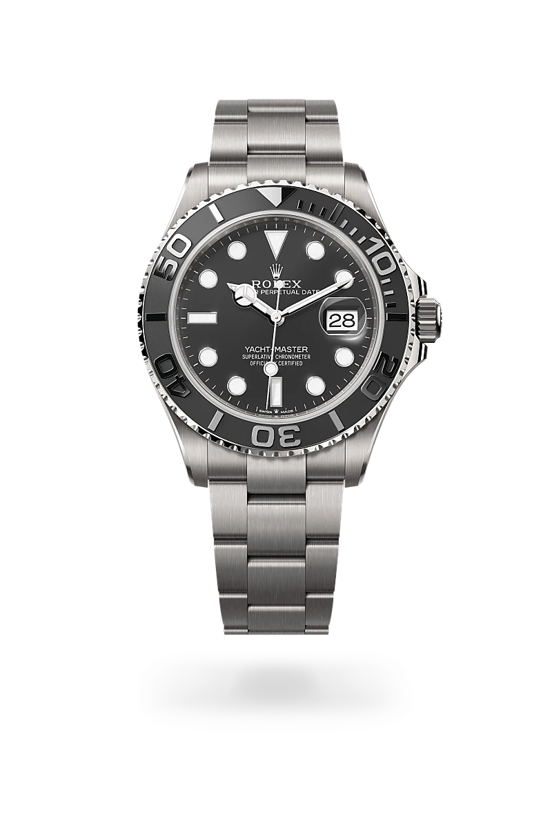 Rolex Yacht Master 42 RLX Titanium Men's Watch M226627-0001 | Luxury Diving & Sailing Timepiece for Professionals | Richter & Phillips Jewelers