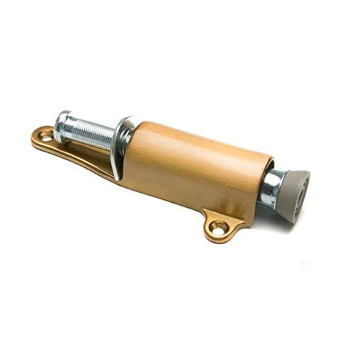 Heavy Duty Plunger Door Stopper - Non-Slip Rubber Base for Home, Office & Classroom - Secure Doors Open or Closed (Black) - Perfect for Moving Furniture, Cleaning, or Air Circulation