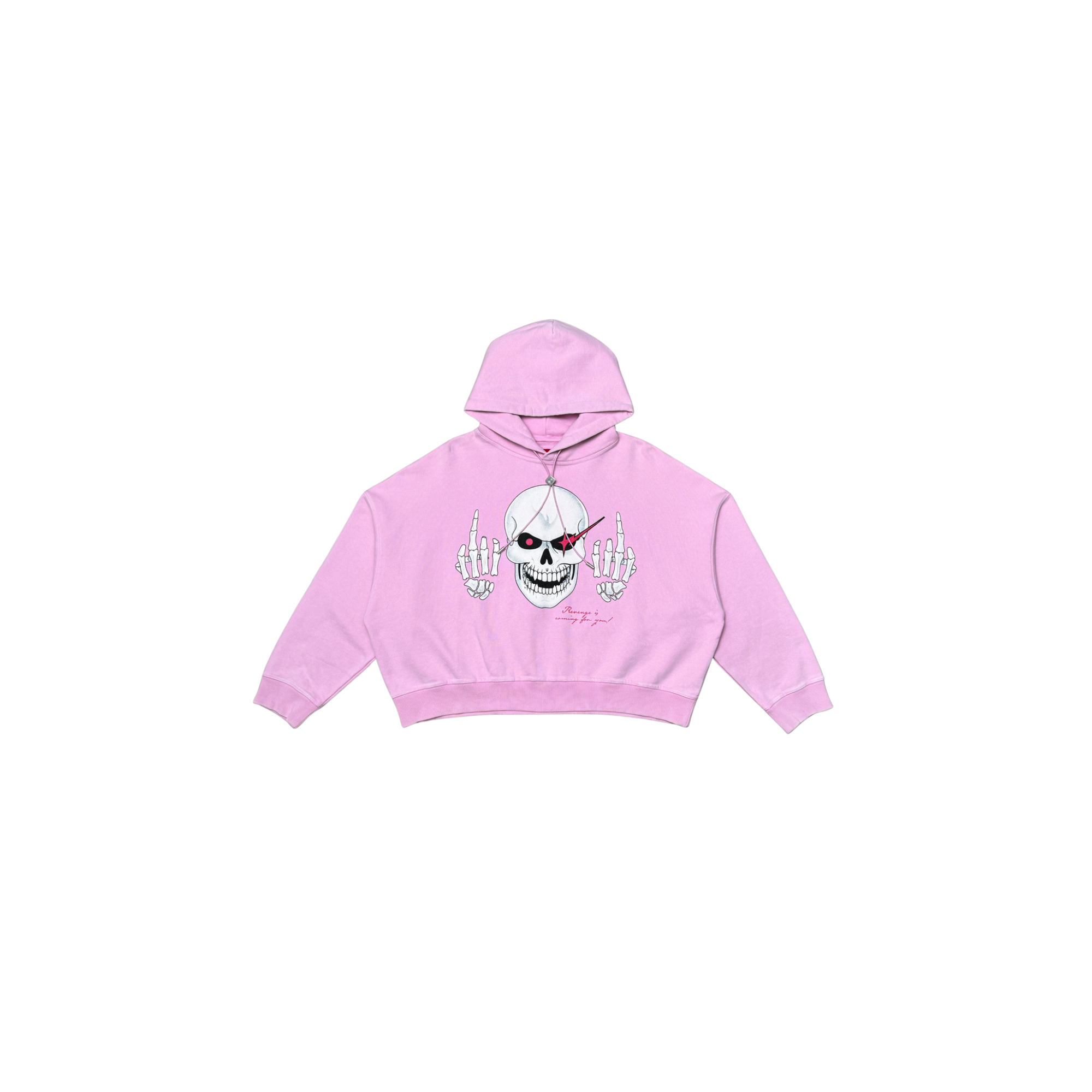 3:33 Cropped Hoodie for Women - Soft Pink Pullover Sweatshirt | Trendy Streetwear & Casual Outfit | Perfect for Gym, Lounge & Everyday Wear