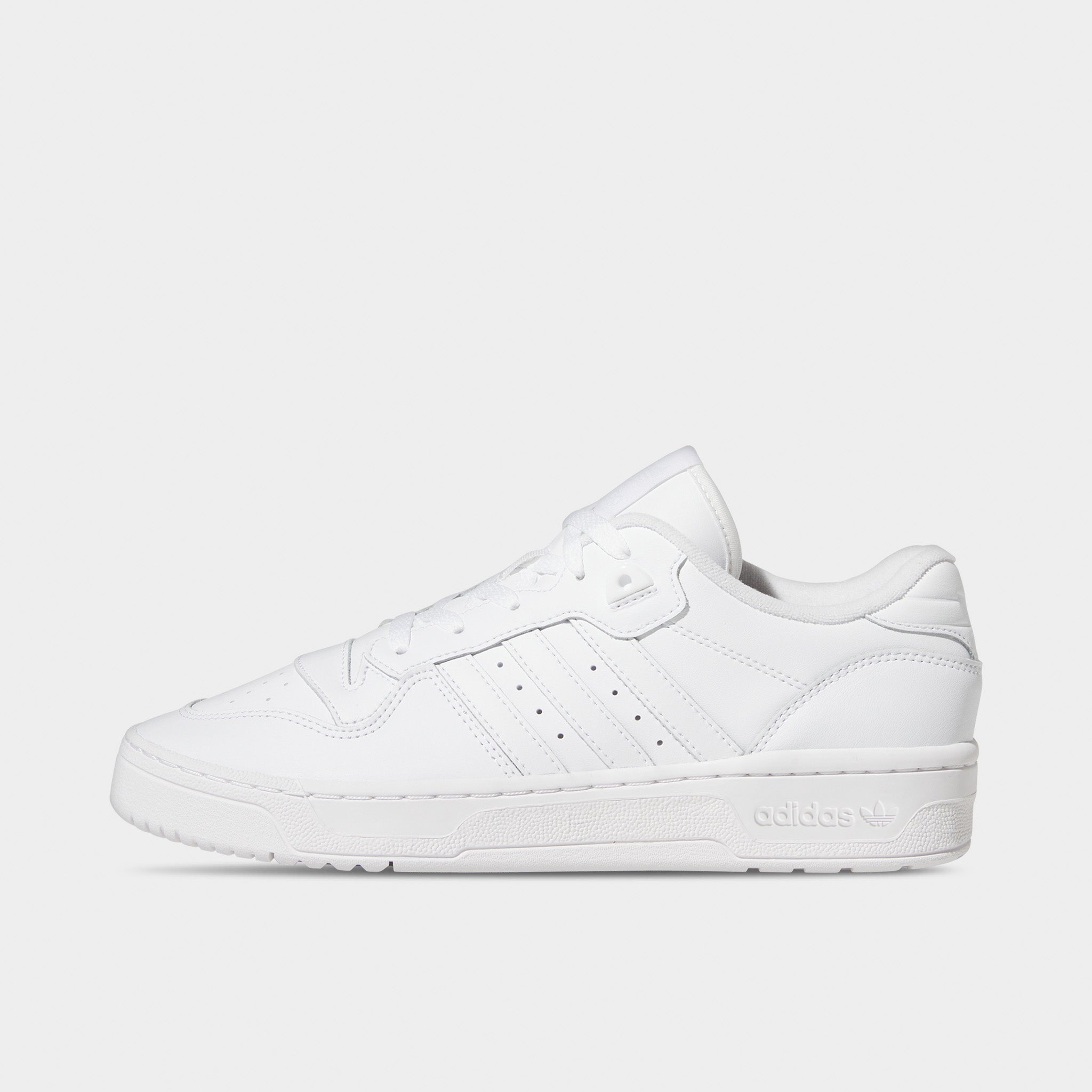 adidas Originals Rivalry Low Sneakers - Cloud White Men's/Women's Casual Shoes | Retro Basketball-Inspired Design for Streetwear & Everyday Comfort