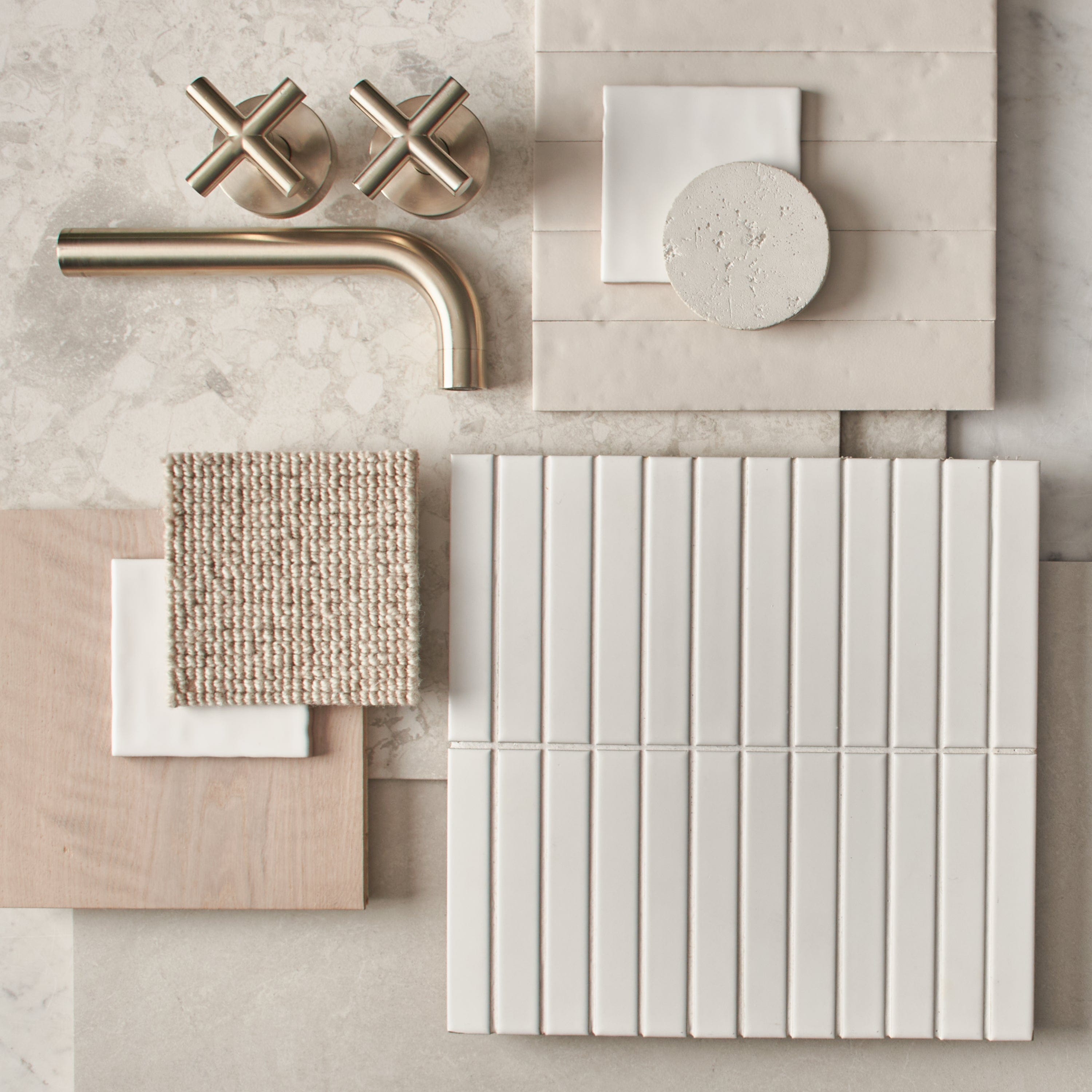 Minimalist Light Style Sample Pack - Modern Home Decor & Interior Design Samples for Living Room, Bedroom, and Office