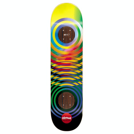 Almost Gradient Rings Impact Yuri Facchini Deck 8.5 - Premium Skateboard Deck for Street & Park Riding - Perfect for Skaters & Collectors