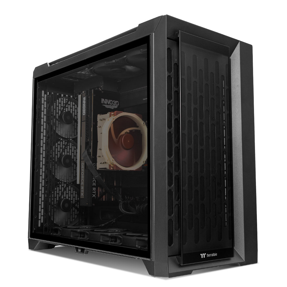 Ascend AI Ryzen Threadripper Pro 5975WX 128GB RAM 2TB SSD RTX 5090 Workstation PC - High Performance Desktop for 3D Rendering, Video Editing & AI Development