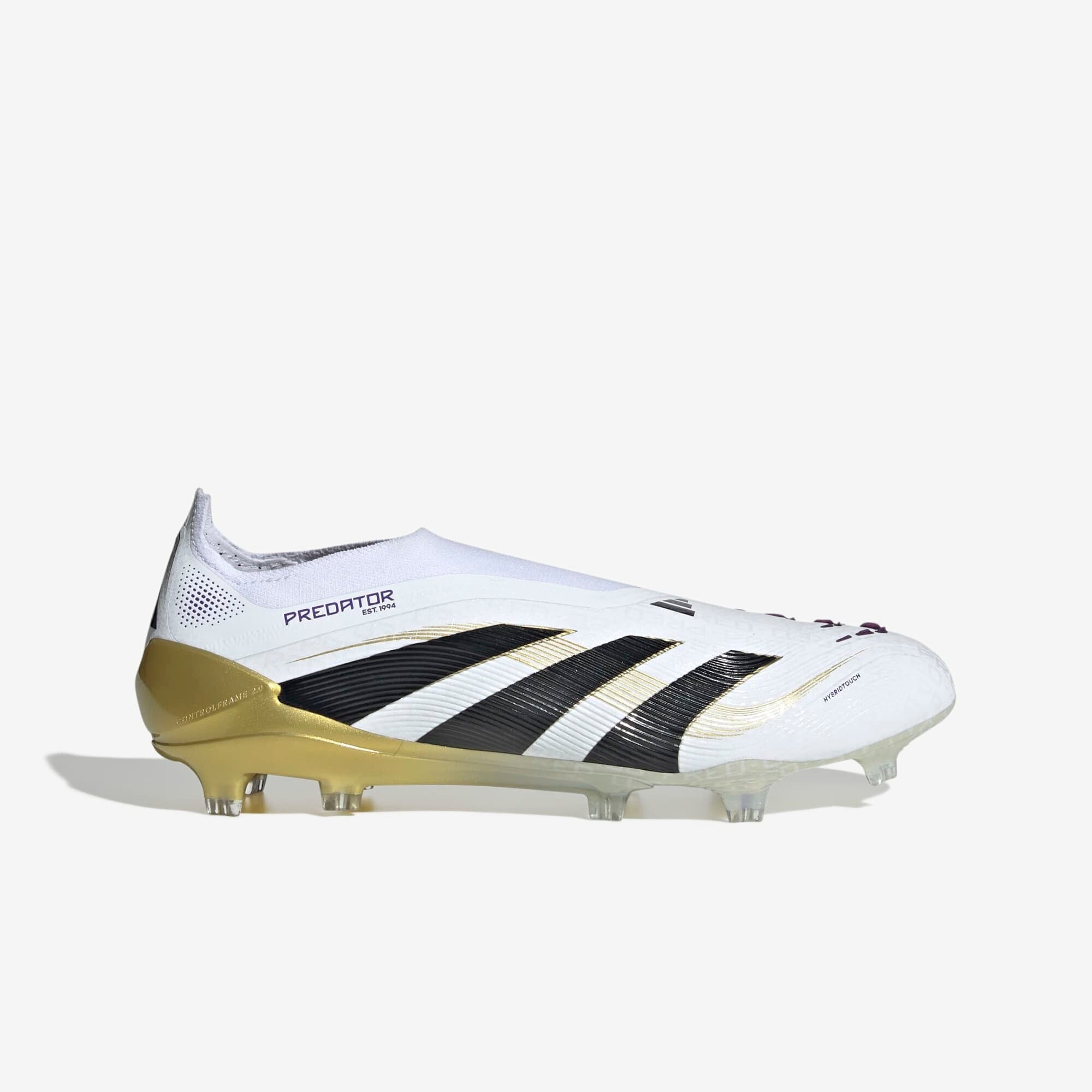 adidas Predator Elite Laceless Soccer Cleats - Lightweight Football Shoes for Men, Firm Ground (FG) - Perfect for Training, Matches, and Competitive Play