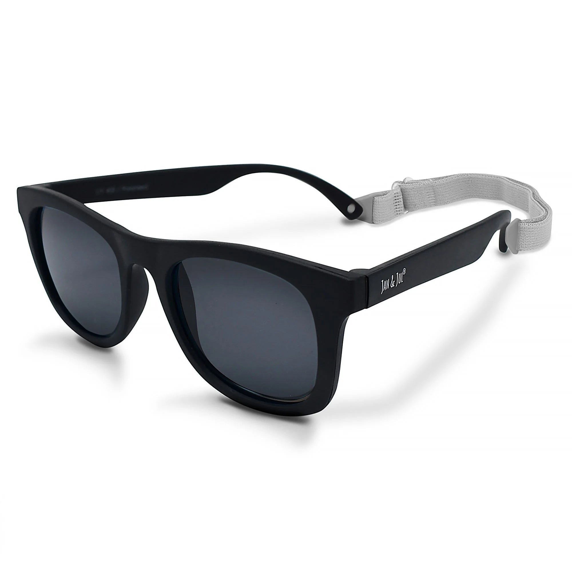 Jan & Jul Black Urban Xplorer Polarized Sunglasses for Men & Women - UV400 Protection, Lightweight Frame - Perfect for Driving, Hiking & Outdoor Adventures