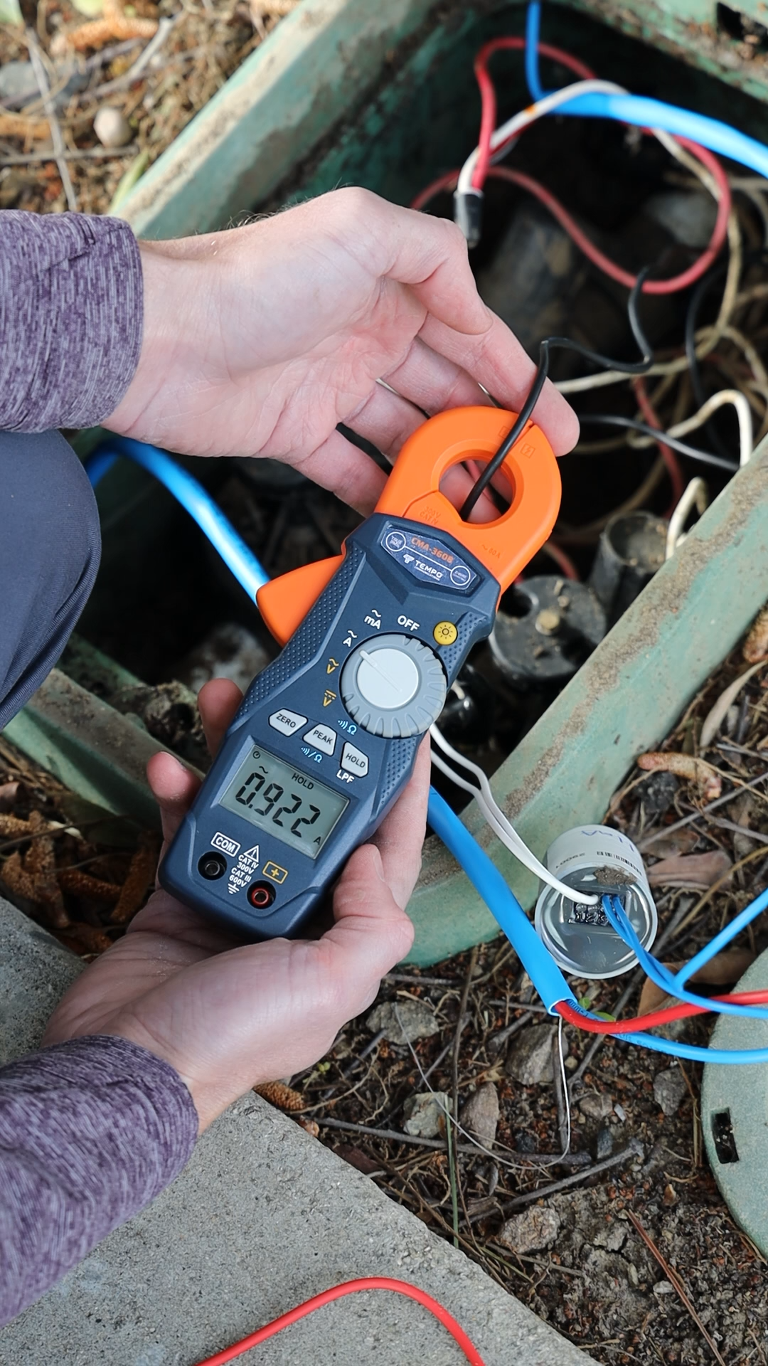 Tempo CMB360B Professional Milliamp Clamp Meter - Accurate Current Testing & Troubleshooting Tool for HVAC, Electrical & Industrial Applications