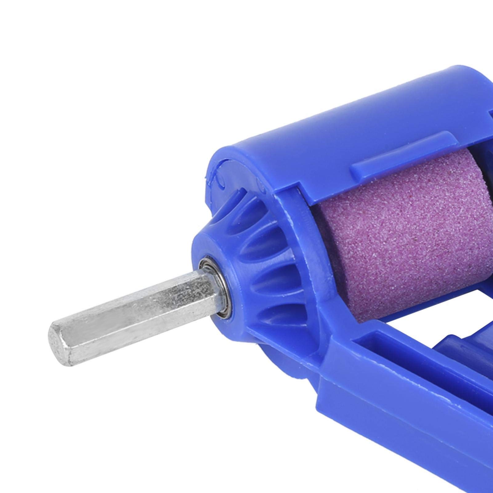 Portable Drill Bit Sharpener for Iron-Based Bits - ABS Plastic Sharpening Tool Saves Effort & Time - Perfect for Home DIY, Woodworking, and Metalworking Projects