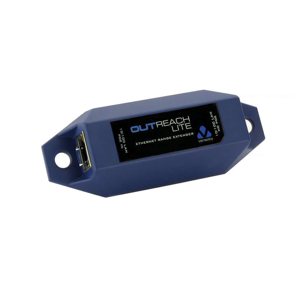 Veracity VOR-ORL Outreach Lite Ethernet Extender - High-Speed Network Extender for Long Distance Connections | Perfect for Office, Home & Outdoor Surveillance Systems
