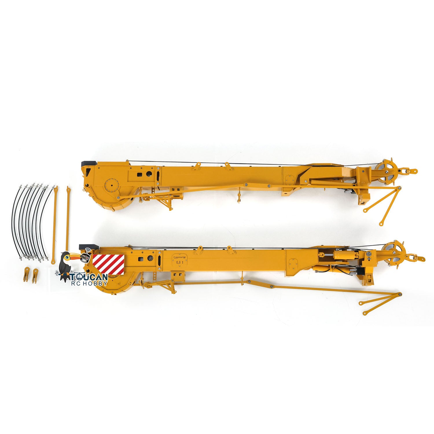 Eyewhale LTM1350 Superlift Y Wings - 1/14 Scale RC Hydraulic Crane Truck Upgrade Parts for DIY Model Building | Perfect for RC Construction Vehicle Enthusiasts & Scale Model Displays