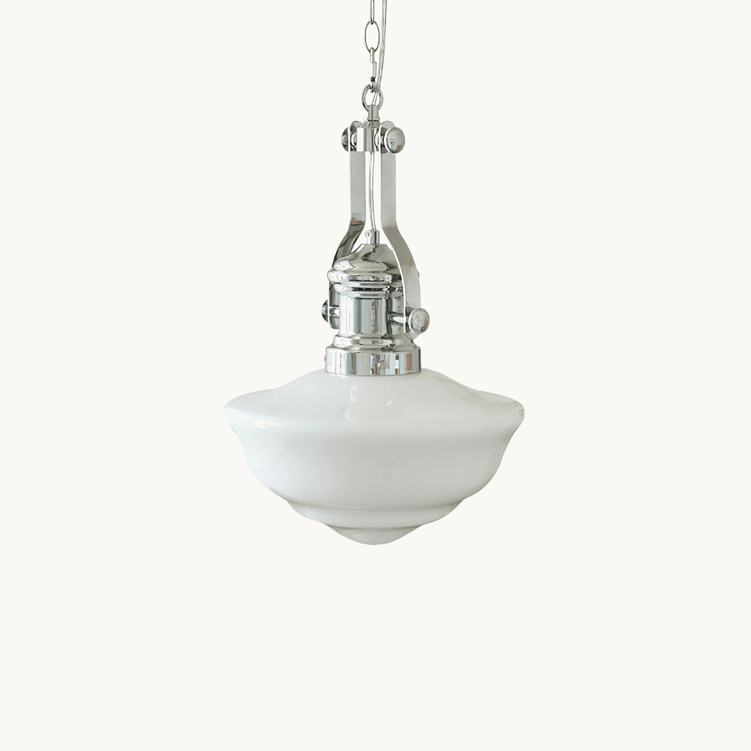 Nordic Style Minimalist Glass Pendant Light - Modern Ceiling Hanging Lamp for Dining Room, Kitchen Island, Bedroom & Living Room Decor