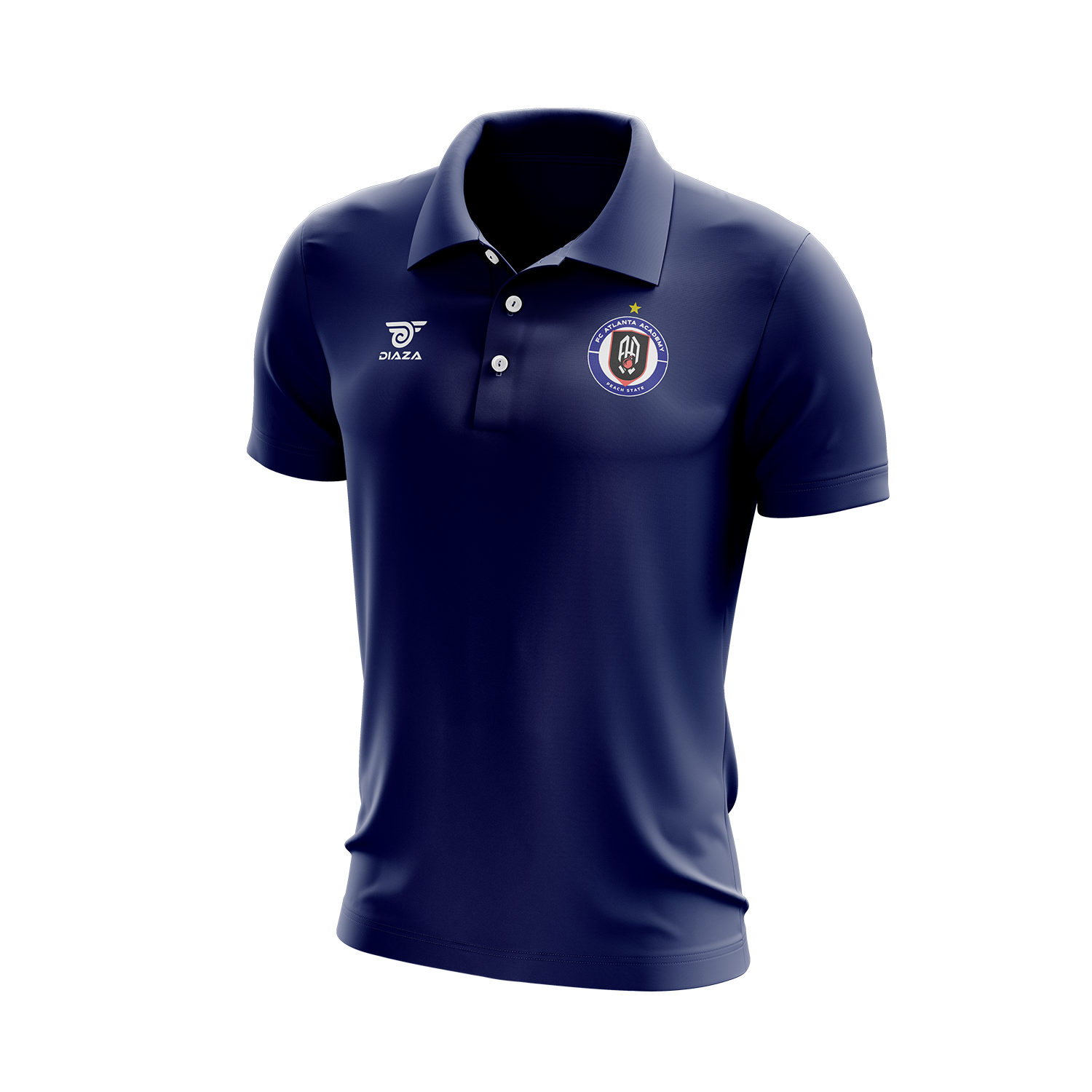 FC Atlanta Home Classic Polo Shirt for Men - Comfortable Cotton Golf & Casual Wear for Sports & Daily Outfits