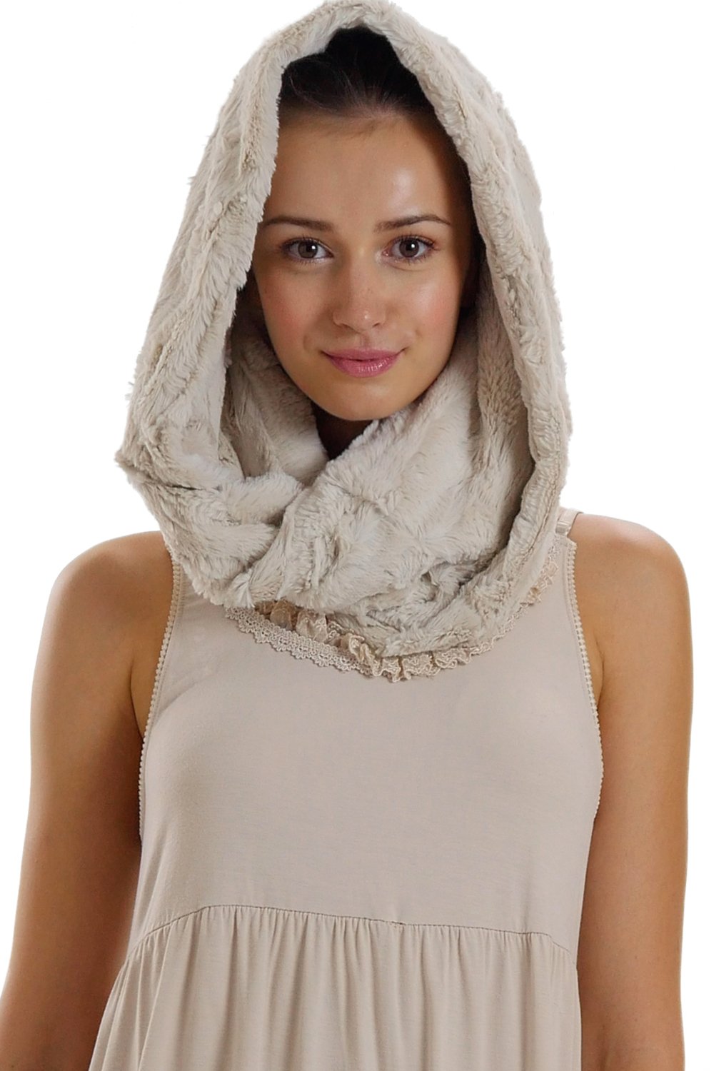 Stylish Faux Fur Infinity Scarf - Winter Neck Warmer & Snood for Women & Men | Perfect for Cold Weather, Outdoor Activities & Fashion Accessory
