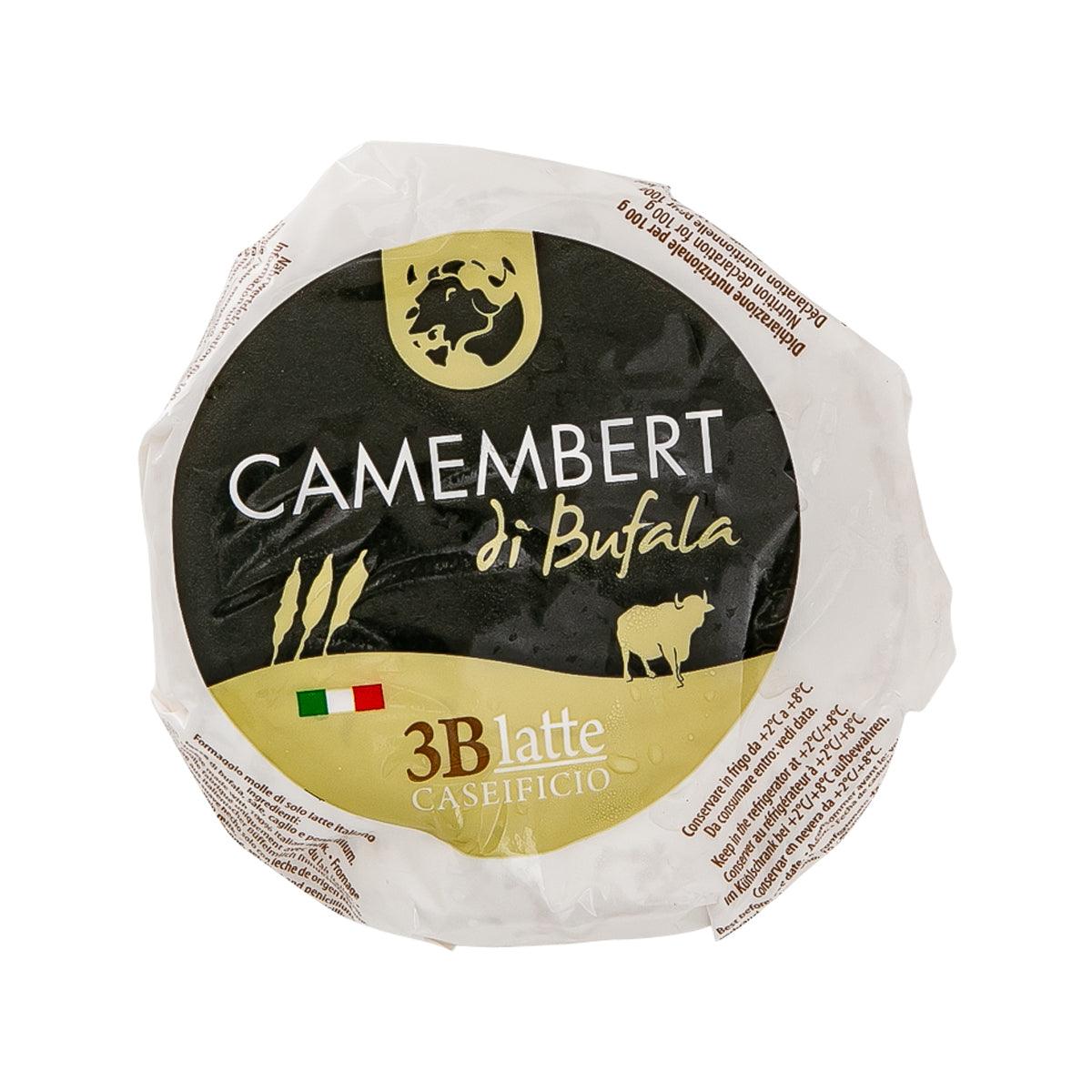 3B LATTE Buffalo Milk Camembert Cheese - Creamy & Rich French Soft Cheese (250g) | Perfect for Cheese Boards, Wine Pairings & Gourmet Cooking
