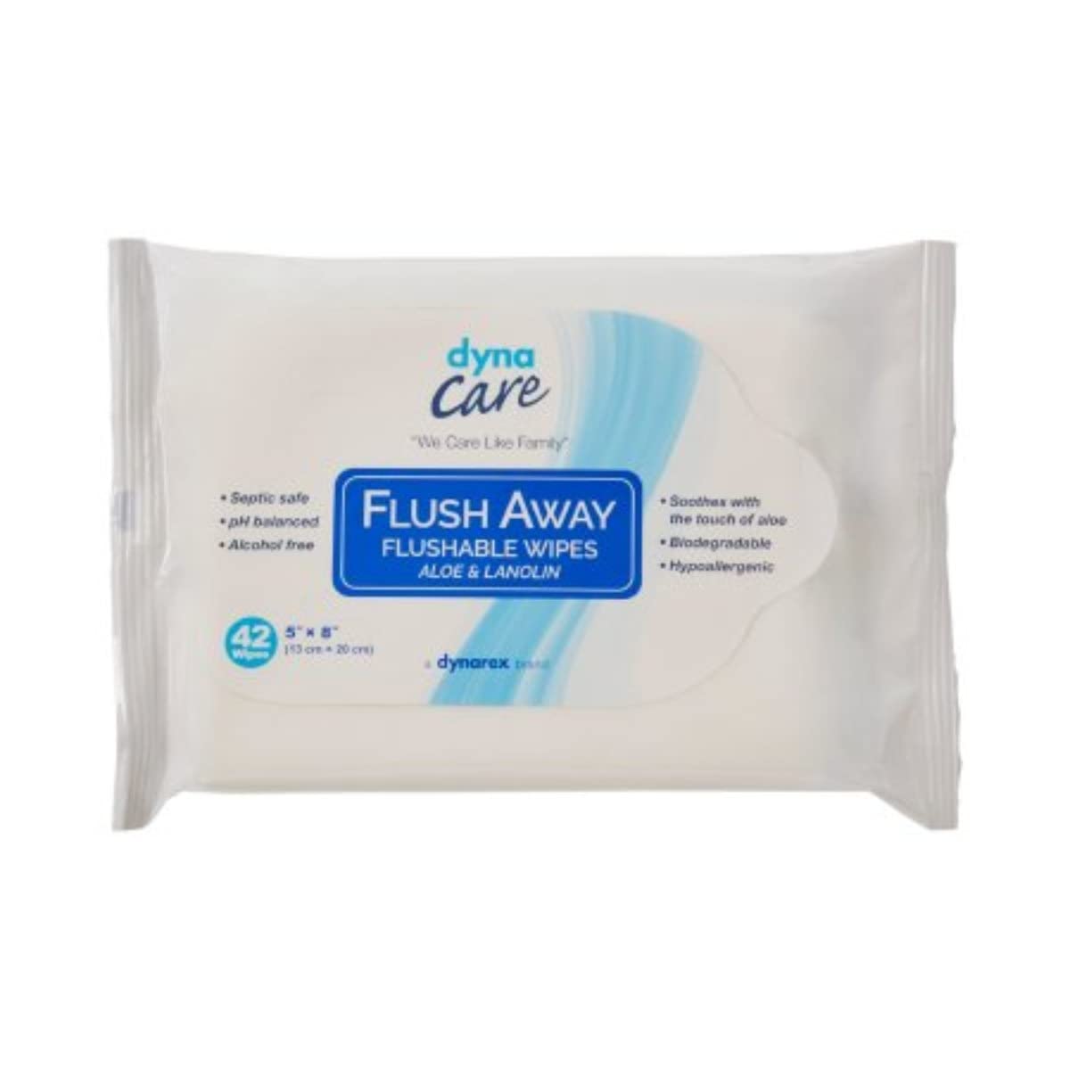 Premium Flushable Personal Wipes - 42 Count Biodegradable & Septic-Safe Wet Wipes for Adults | Gentle Cleansing for Toilet Use, Travel & On-the-Go Hygiene