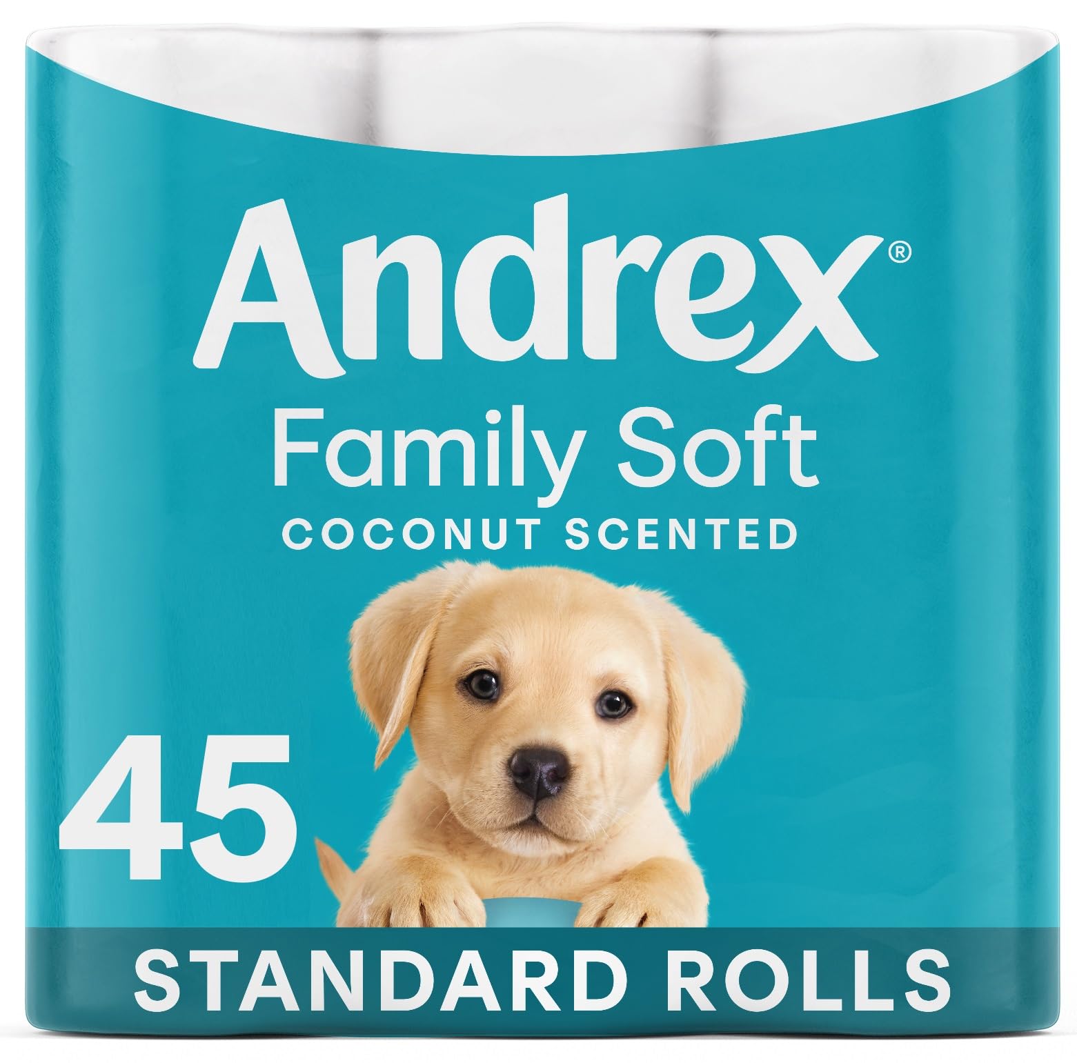 Premium Coconut Scented Toilet Paper - 45 Rolls Bulk Pack | Fresh & Long-Lasting Fragrance | Soft & Strong 3-Ply Bathroom Tissue for Home, Office & Guest Use