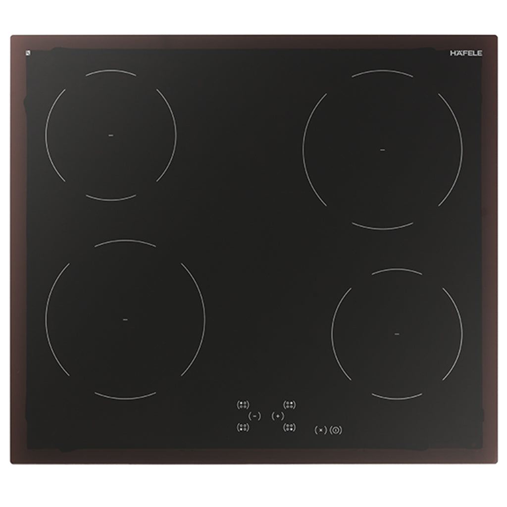 Hafele 60cm Ceramic Glass Induction Cooktop - Fast Heating Electric Stove for Modern Kitchen | Perfect for Small Spaces, Apartments & RVs
