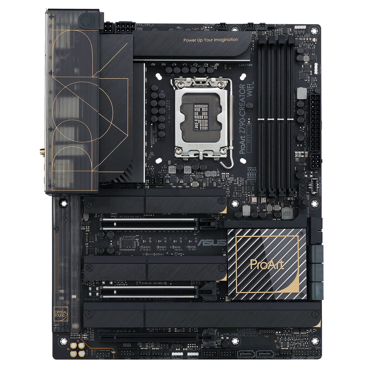 ASUS PROART Z790 CREATOR WIFI DDR5 ATX Motherboard for Content Creators - Perfect for 4K Video Editing, 3D Rendering & High-Performance Workstations