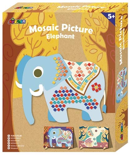DIY Elephant Craft Kit for Kids - Creative Arts & Crafts Activity Set for Home & School Projects | Perfect for Birthday Gifts & Classroom Activities