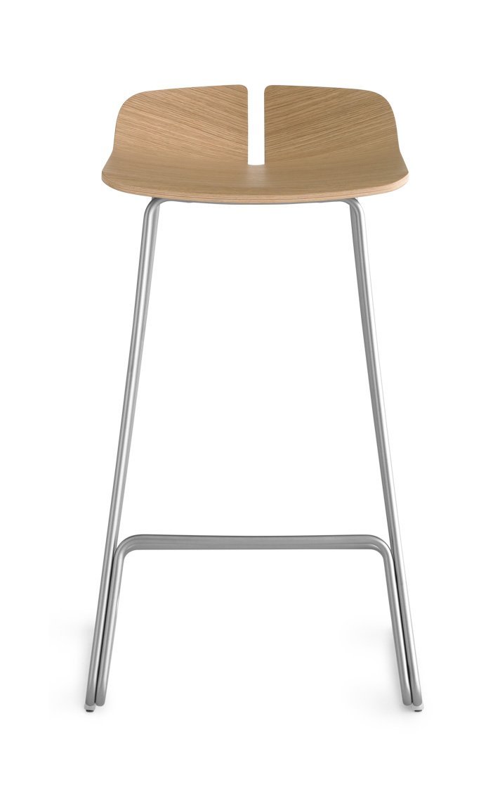 Lapalma Link S128 Stool - Modern Bar Stool for Kitchen, Dining & Office - Adjustable Height & Sleek Design