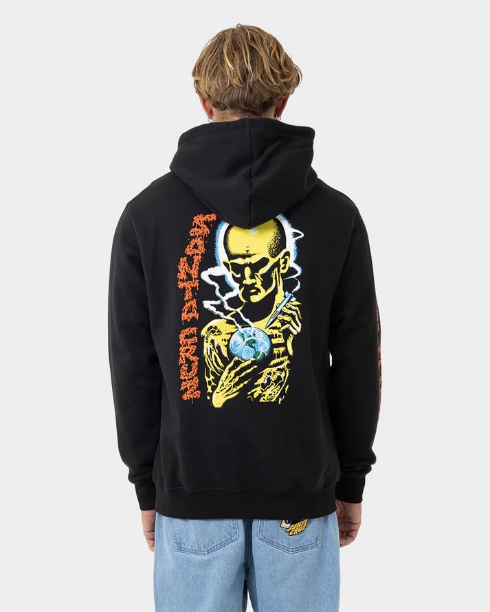 Santa Cruz Kendall Atomic Hoodie - Men's & Women's Pullover Fleece Hooded Sweatshirt for Casual Wear & Outdoor Activities