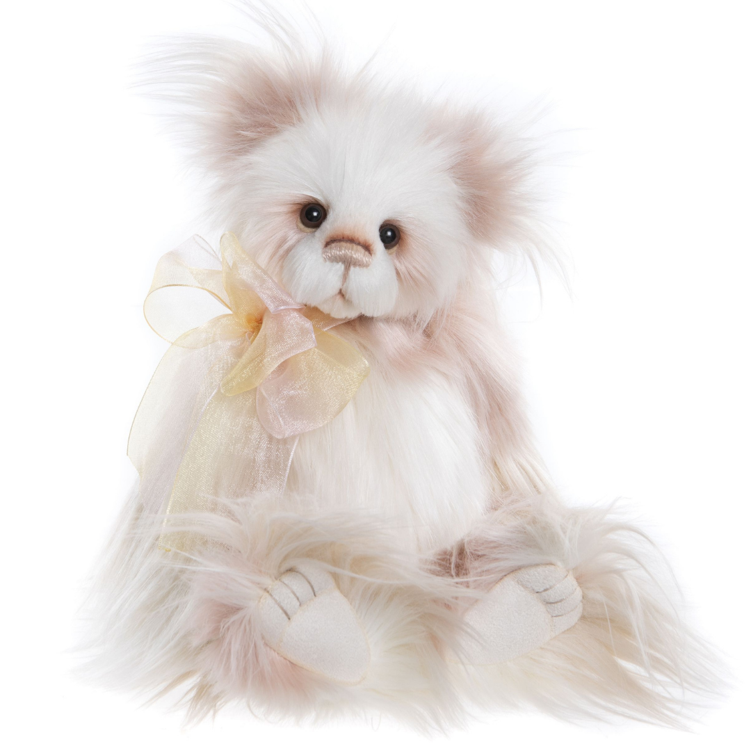 Charlie Bear Kaleena - Ultra Soft Plush Teddy Bear with Cuddly Fur, Perfect Gift for Kids & Adults | Great for Bedroom Decor, Nursery, Valentine's Day & Birthday Presents