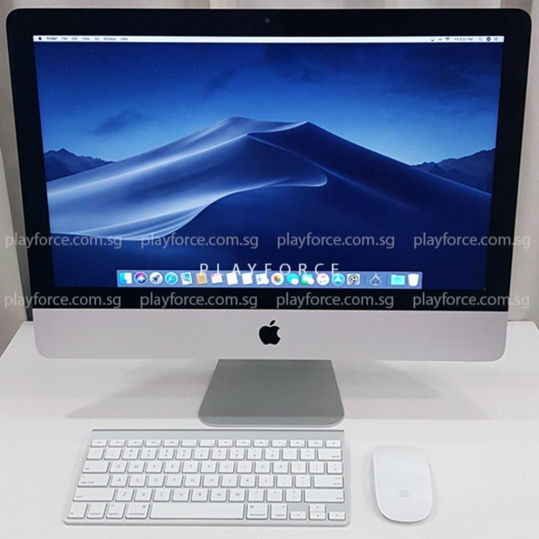 Apple iMac 21.5-inch Desktop Computer Late 2011 Model (Core i5 Processor, 4GB RAM, 500GB HDD) - Perfect for Home Office, Graphic Design & Everyday Computing