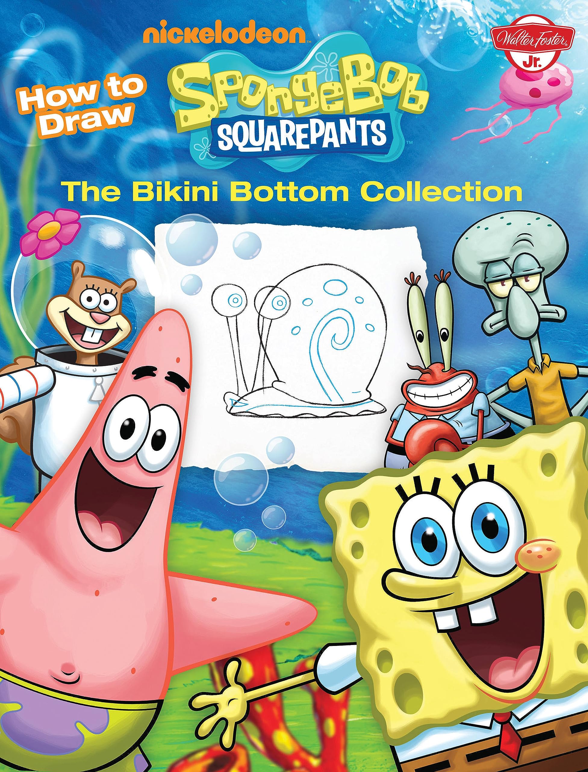 How to Draw SpongeBob SquarePants - Step by Step Drawing Guide for Beginners | The Bikini Bottom Collection | Licensed Learn to Draw Book | Perfect for Kids, Artists & SpongeBob Fans | Fun Activity for Home, School & Gifts