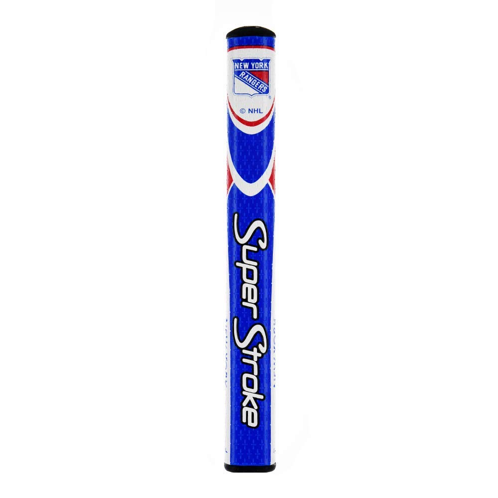 SuperStroke NHL Golf Putter Grip Mid Slim™ 2.0 | Enhanced Cross-Traction Texture & Oversized Design | Consistent Stroke with Even Grip Pressure | Non-Slip Performance for Indoor & Outdoor Putting