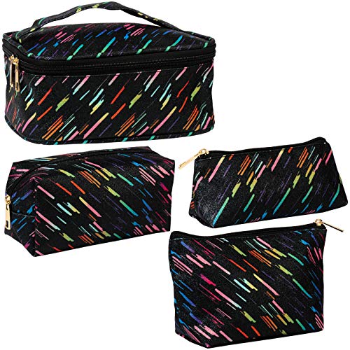 SUBANG 4-Piece Waterproof Makeup Bag Set for Women - Travel & Toiletry Organizer