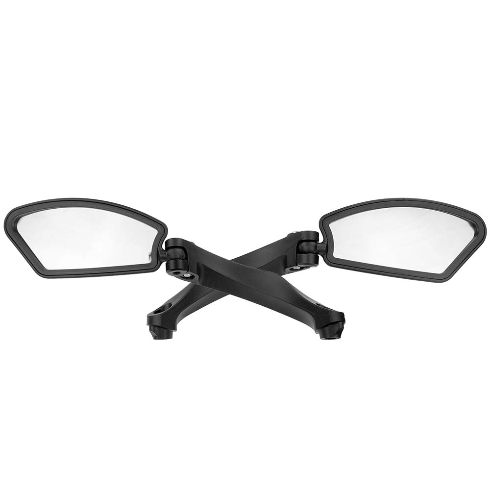 VM Handlebar Sideview Mirror - Universal Motorcycle Bike Rearview Mirror for Safety & Easy Installation - Perfect for Cruisers, Scooters & ATVs