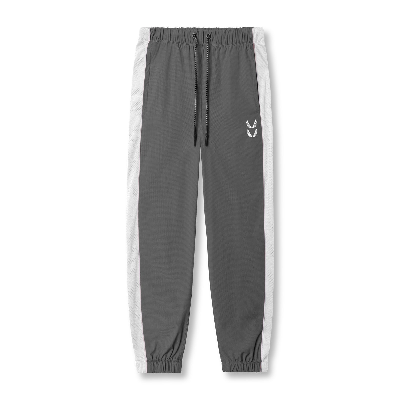 0796 Ripstop Oversized Track Pants - Space Grey | Durable & Comfortable Joggers for Men | Perfect for Gym, Running & Casual Wear
