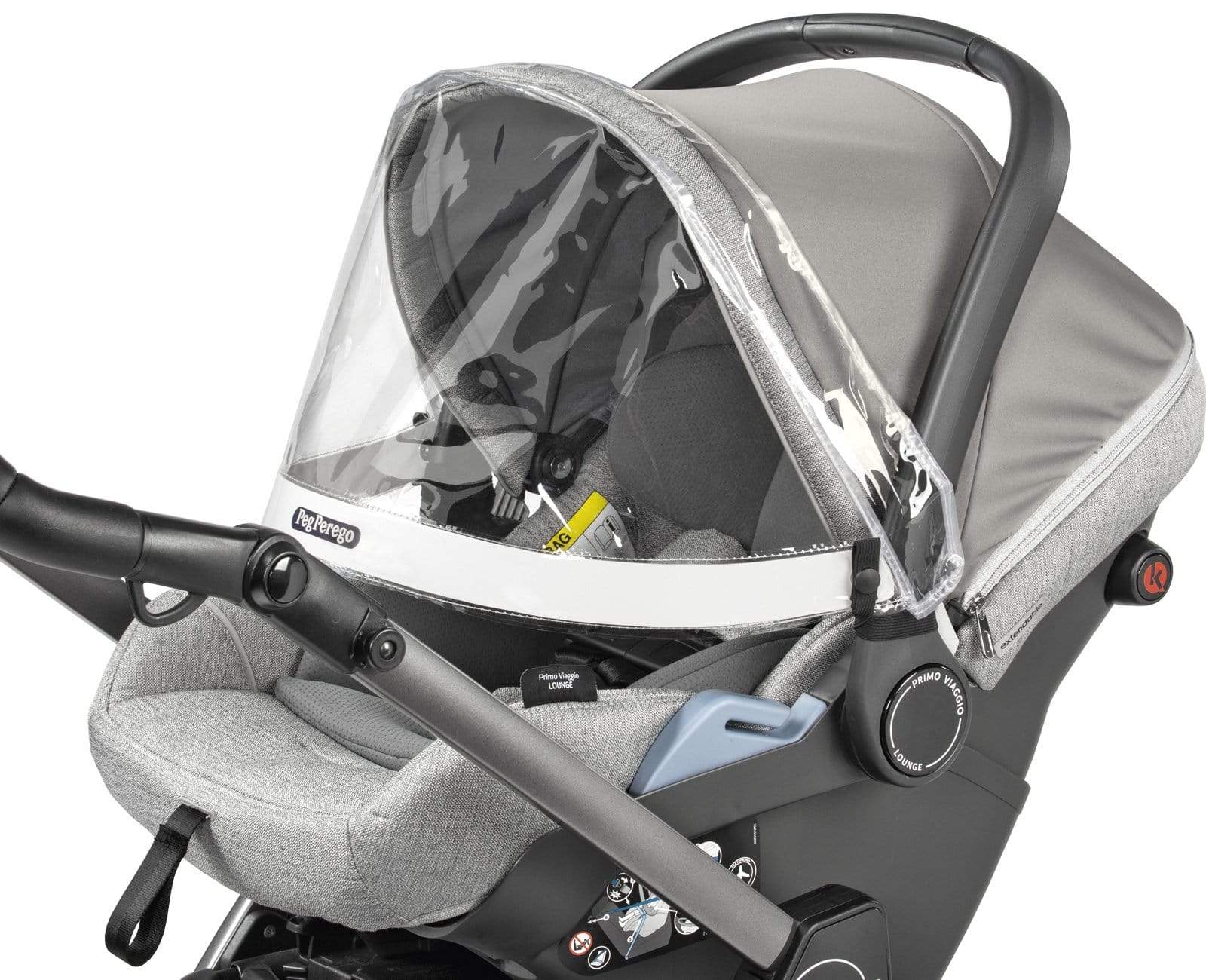 Peg Perego Car Seat Protective Visor - UV Sun Shade for Baby Safety - Perfect for Travel, Strollers, and Outdoor Adventures