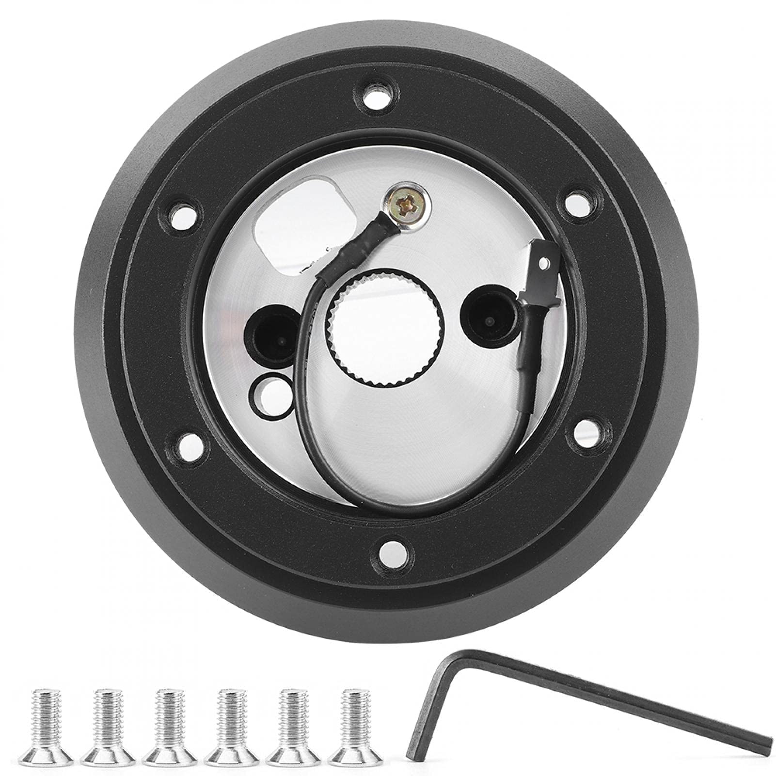 Qiilu SRK-170H Steering Wheel Quick Release Hub Adapter - Compatible with Dodge Neon & Viper - Universal Auto Modification for Racing & Drifting - Perfect for Track Days & Performance Driving