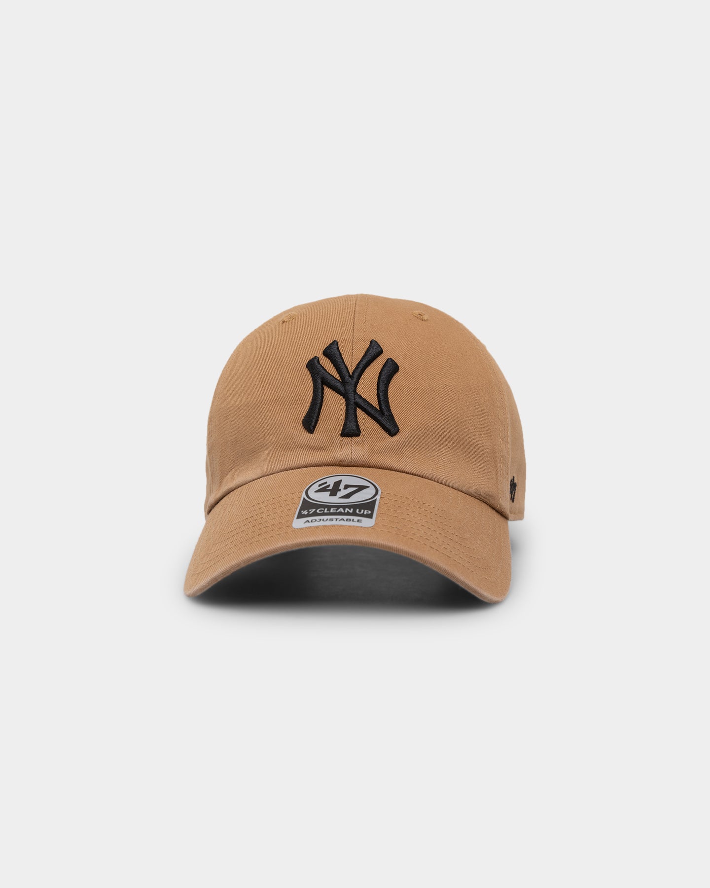 New York Yankees '47 Clean Up Adjustable Strapback Hat - Camel Color for Baseball Fans & Casual Wear