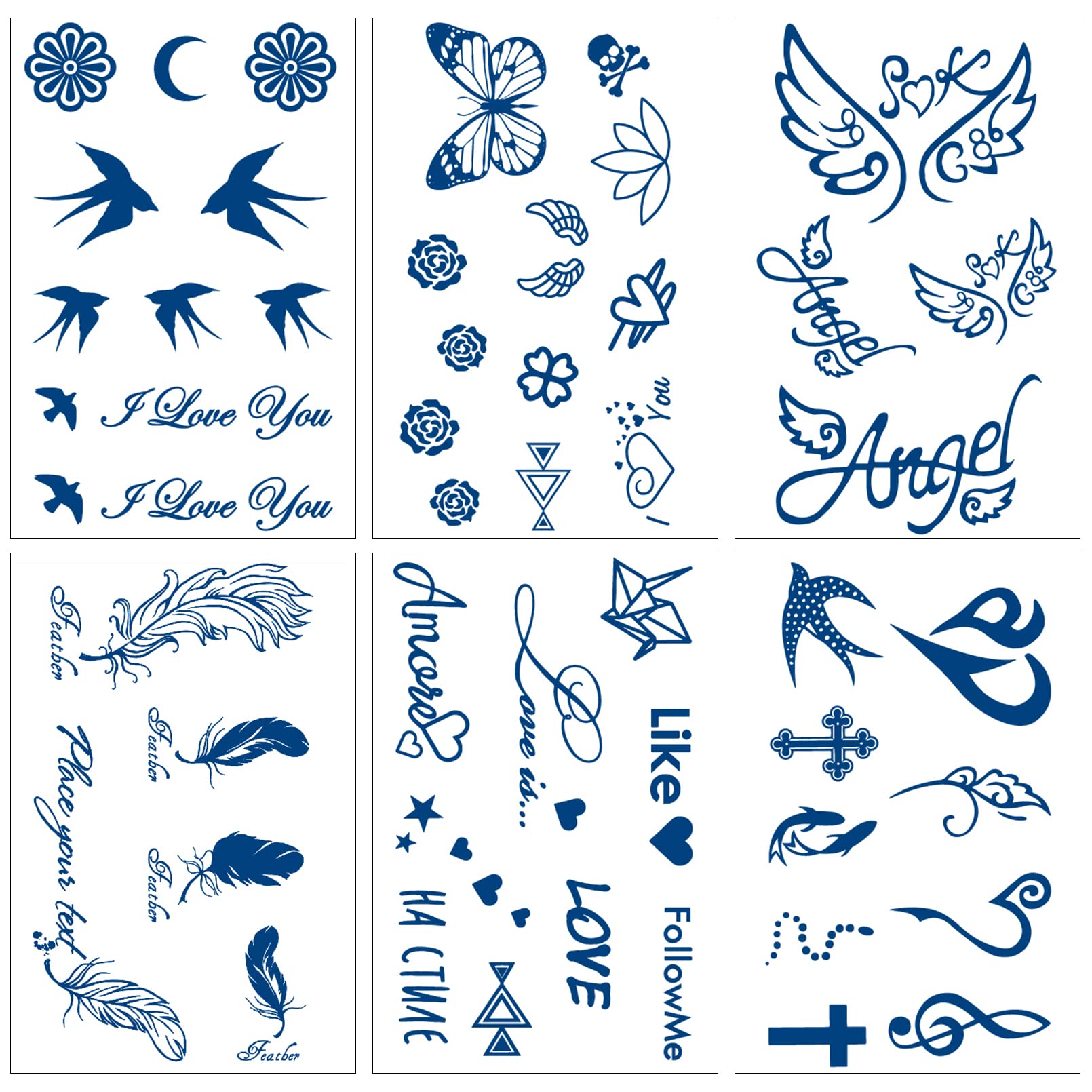 Waterproof Full Arm Temporary Tattoos for Men & Women - Long Lasting Sleeve Tattoos by Aresvns | Perfect for Parties, Cosplay & Halloween Costumes