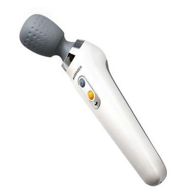 RELAXUS Good Vibes Rechargeable Massager for Neck & Back Pain Relief - Portable Muscle Massage Therapy Device for Home, Office & Travel Use
