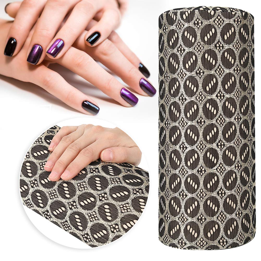 Premium Manicure Hand Rest Pillow - Washable & Removable Nail Art Cushion Holder for Gel Polish, Acrylic Nails & Pedicures - Perfect for Salon Professionals & Home Nail Care