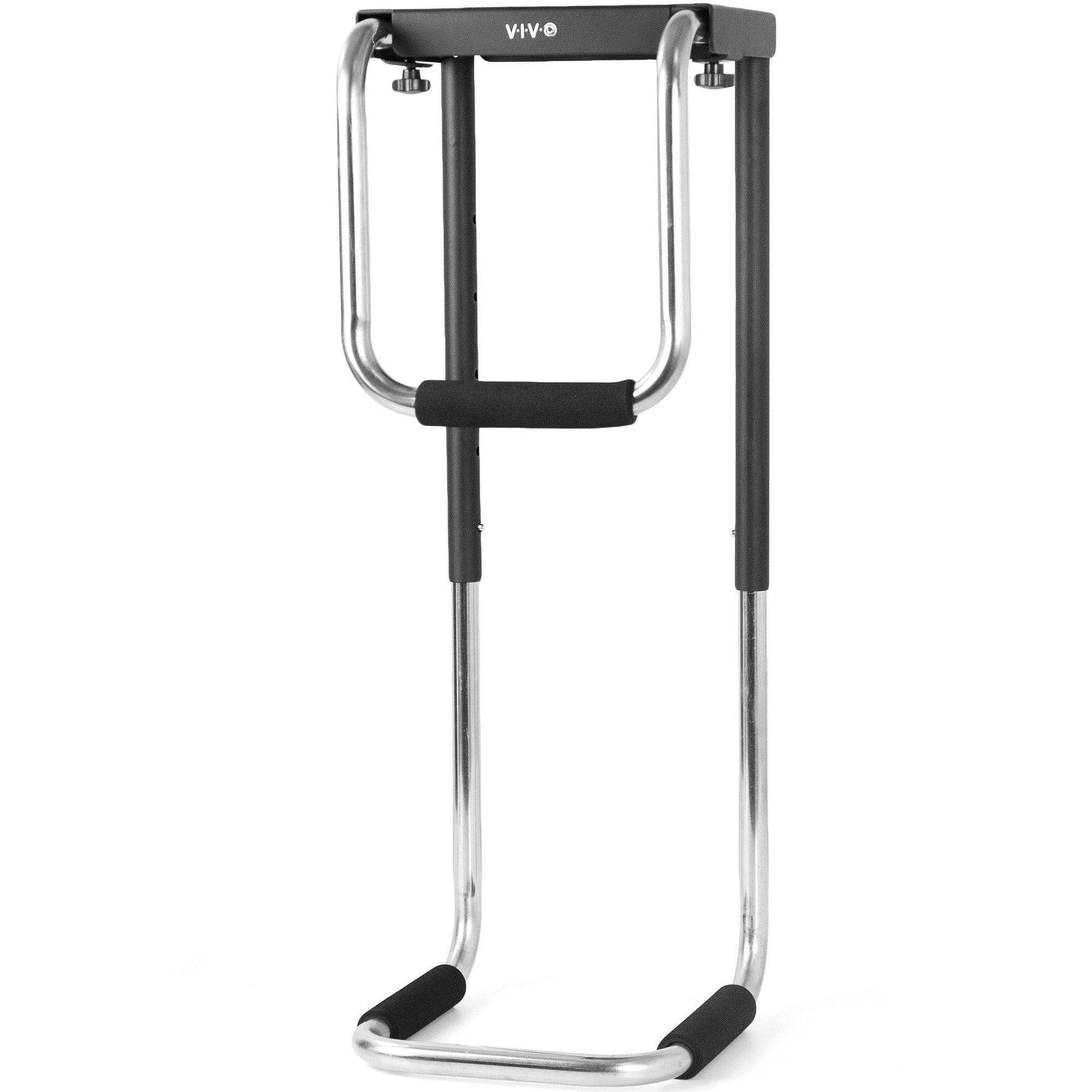 Heavy Duty Adjustable Under Desk PC Mount - Ergonomic CPU Holder for Home & Office Workstations - Perfect for Gaming Setups and Workspace Organization