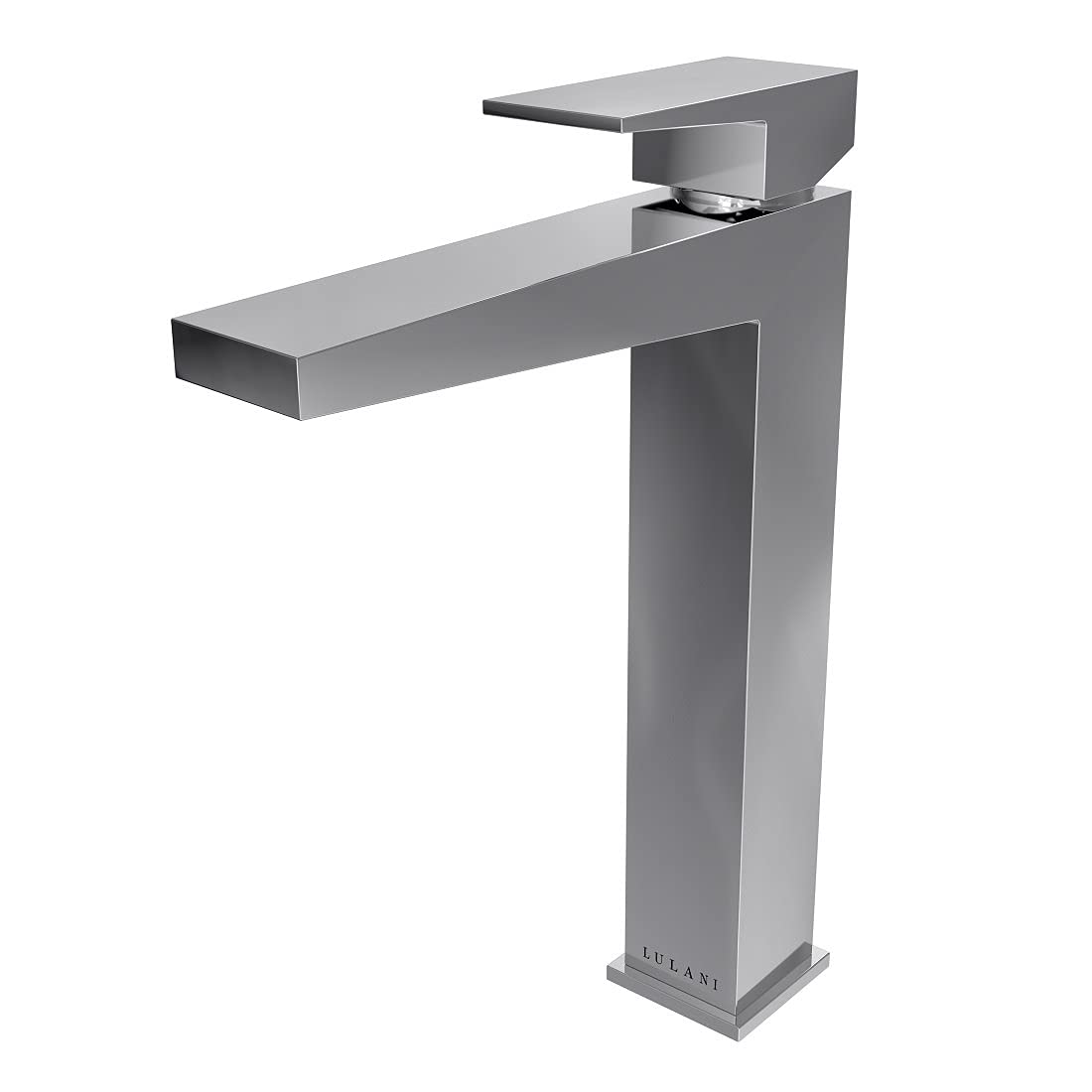Lulani Boracay Single Handle Vessel Bathroom Faucet - Chrome Finish for Sink and Vanity | Perfect for Modern and Contemporary Bathroom Designs