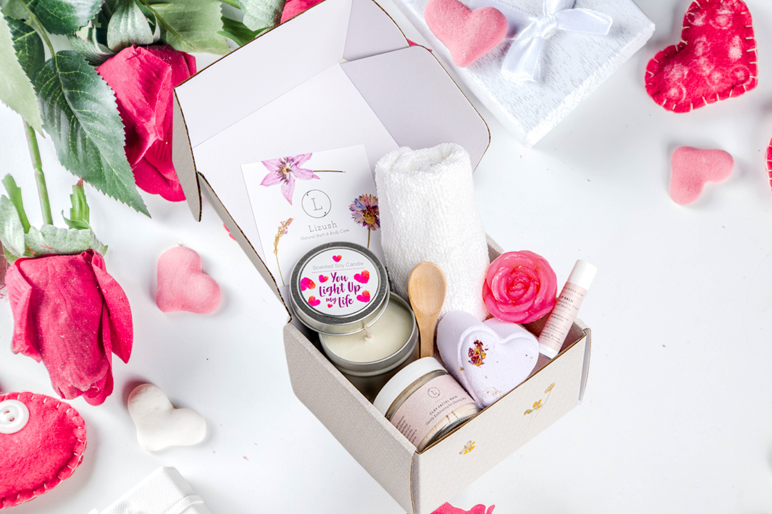 Natural Skincare Gift Set for Women - Organic Face & Body Care Kit - Perfect for Mother's Day, Birthday, Anniversary, Sister & BFF - Spa Day Essentials & Self Care Package