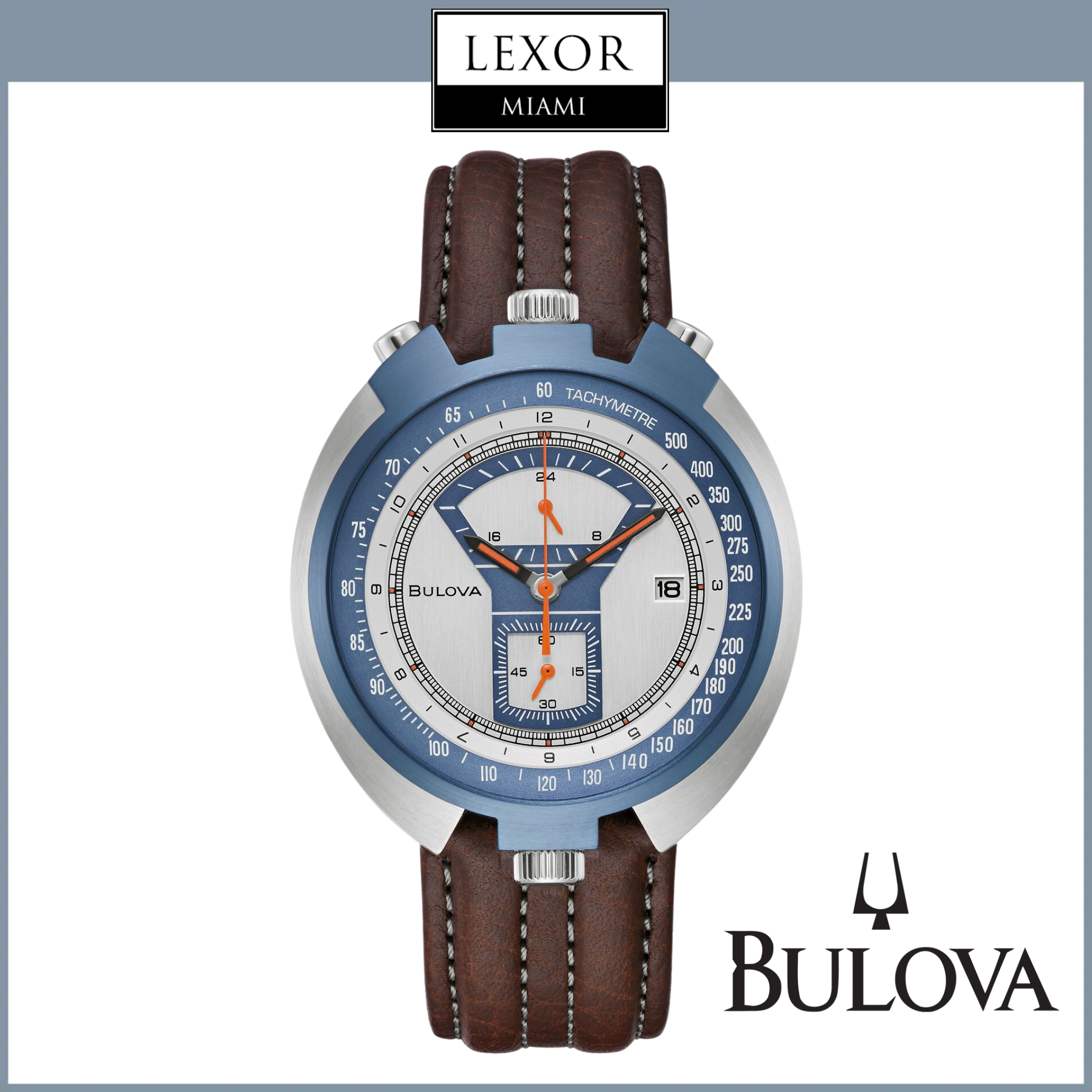 Bulova 98B390 Men's Stainless Steel Dress Watch with Chronograph - Perfect for Business, Formal Events & Everyday Wear