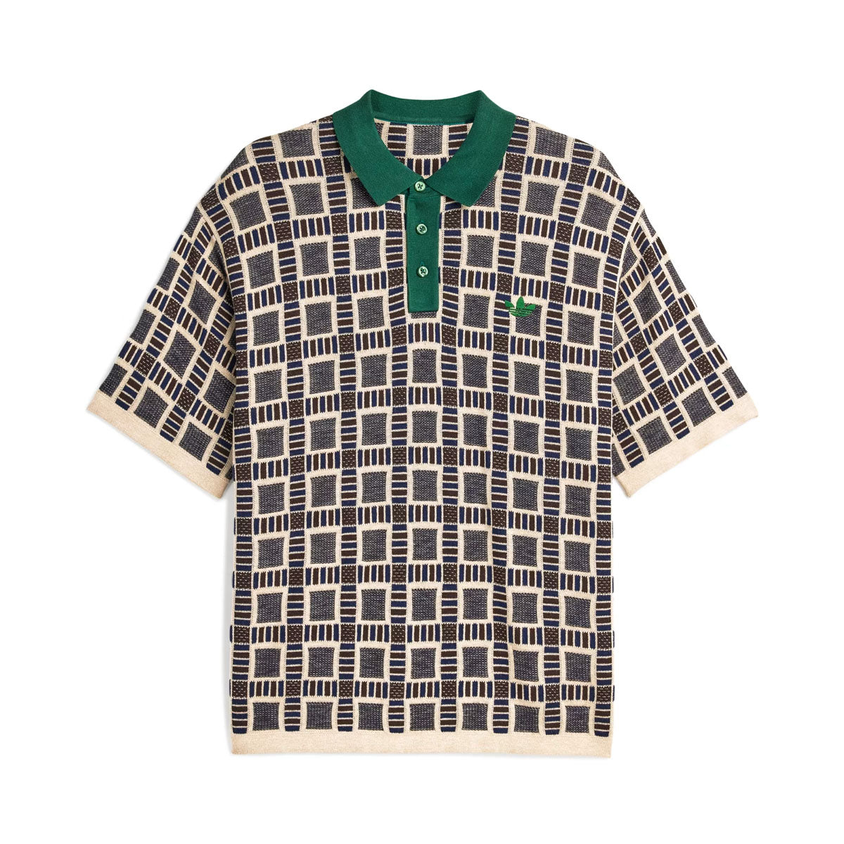Brain Dead Polo Tee 'Dust Sand' - Vintage-Inspired Cotton Shirt for Men | Casual Streetwear & Summer Outfits