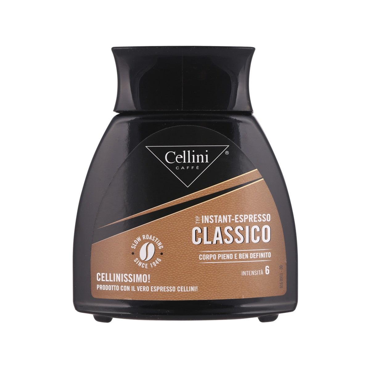 CELLINI Instant Espresso Soluble Coffee - 100g Premium Italian Blend for Quick & Rich Flavor - Perfect for Home, Office & Travel Use