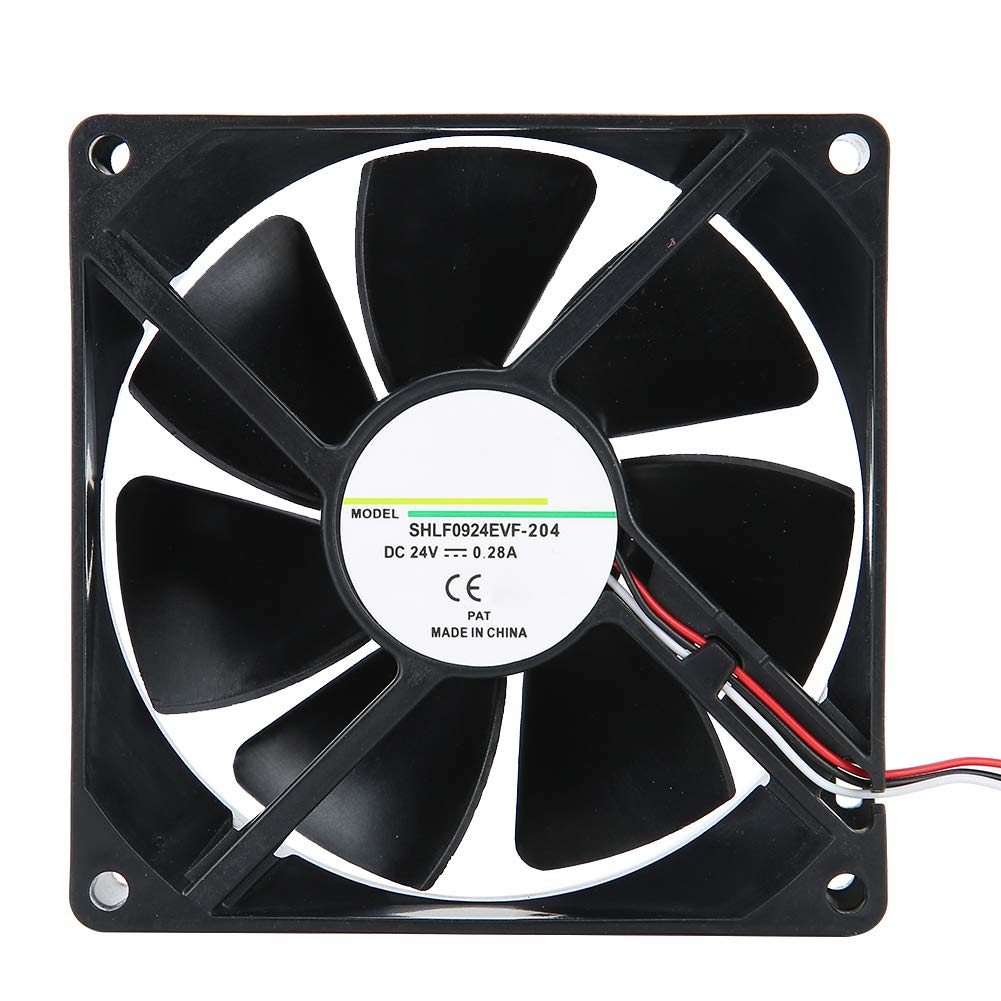 High Speed 3800 RPM Double Ball Bearing PC Cooling Fan - Quiet Computer Case Fan for Industrial Control Machines & Inverters | Perfect for Gaming PCs, Servers, and Electronic Equipment Cooling