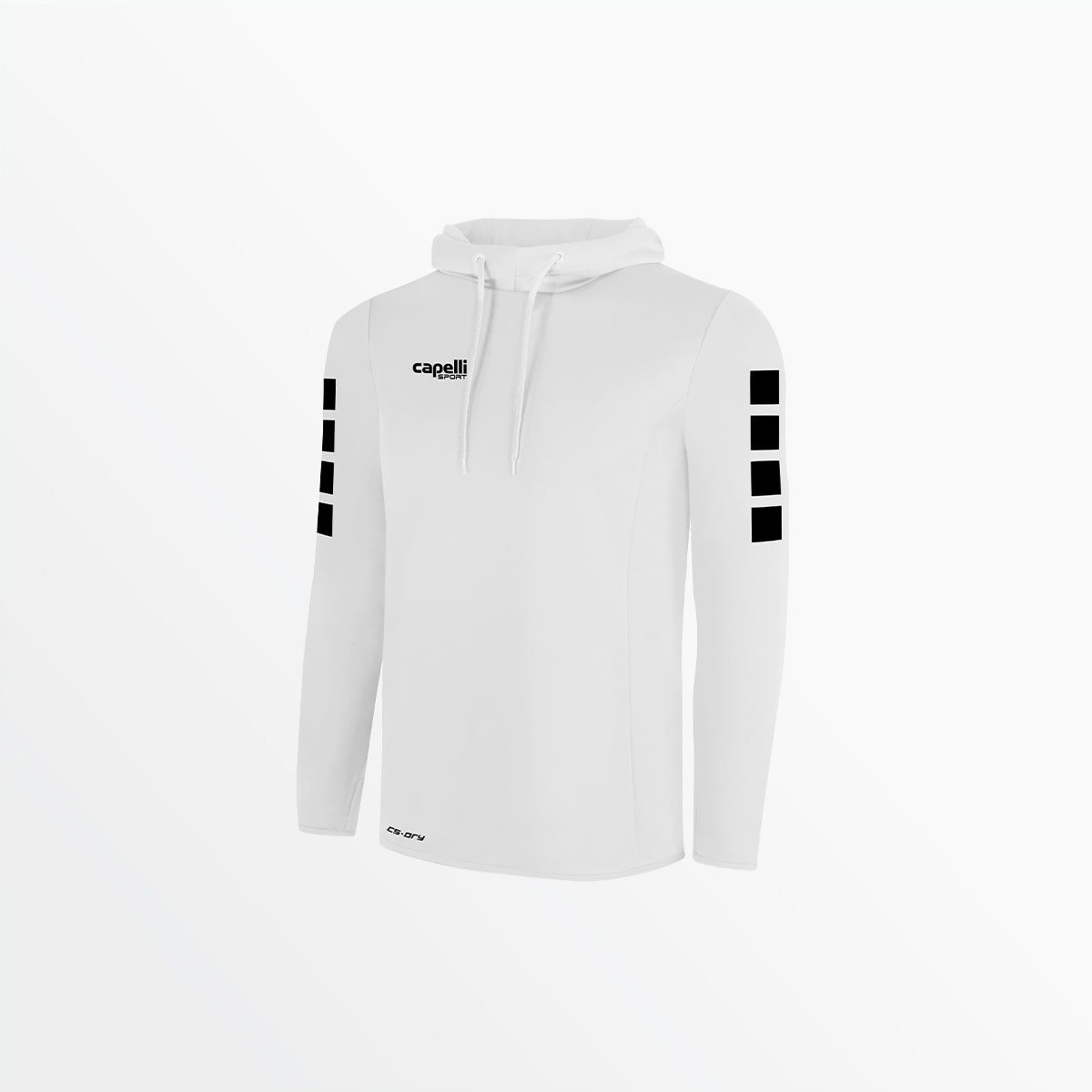 ADULT BASICS Hooded Training Top for Men & Women - Lightweight Workout Shirt for Gym, Running & Outdoor Activities