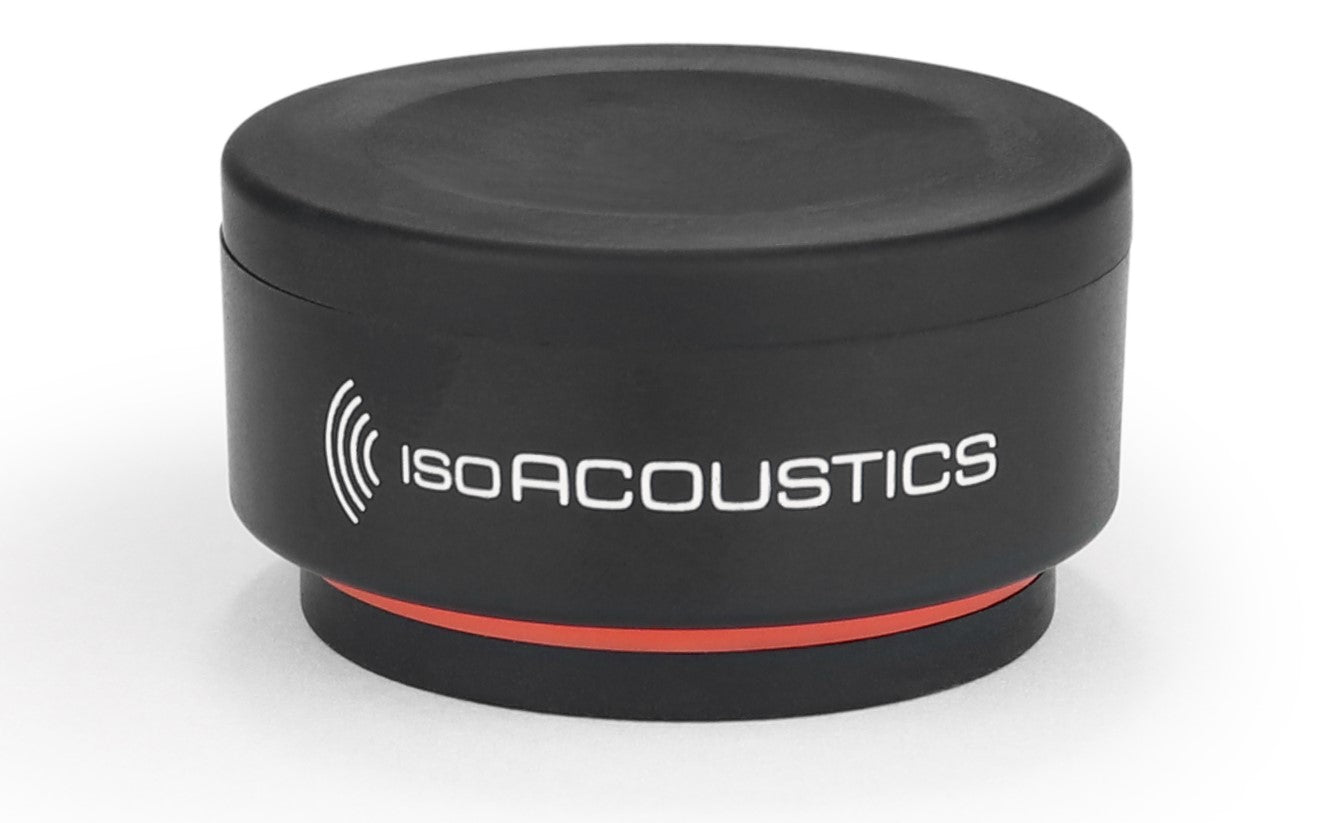 Isoacoustics ISO PUCK Mini Vibration Isolators - 8 Pack for Studio Monitors, Amplifiers & Hi-Fi Equipment - Reduce Noise & Improve Sound Quality for Home Studios & Professional Audio Setups